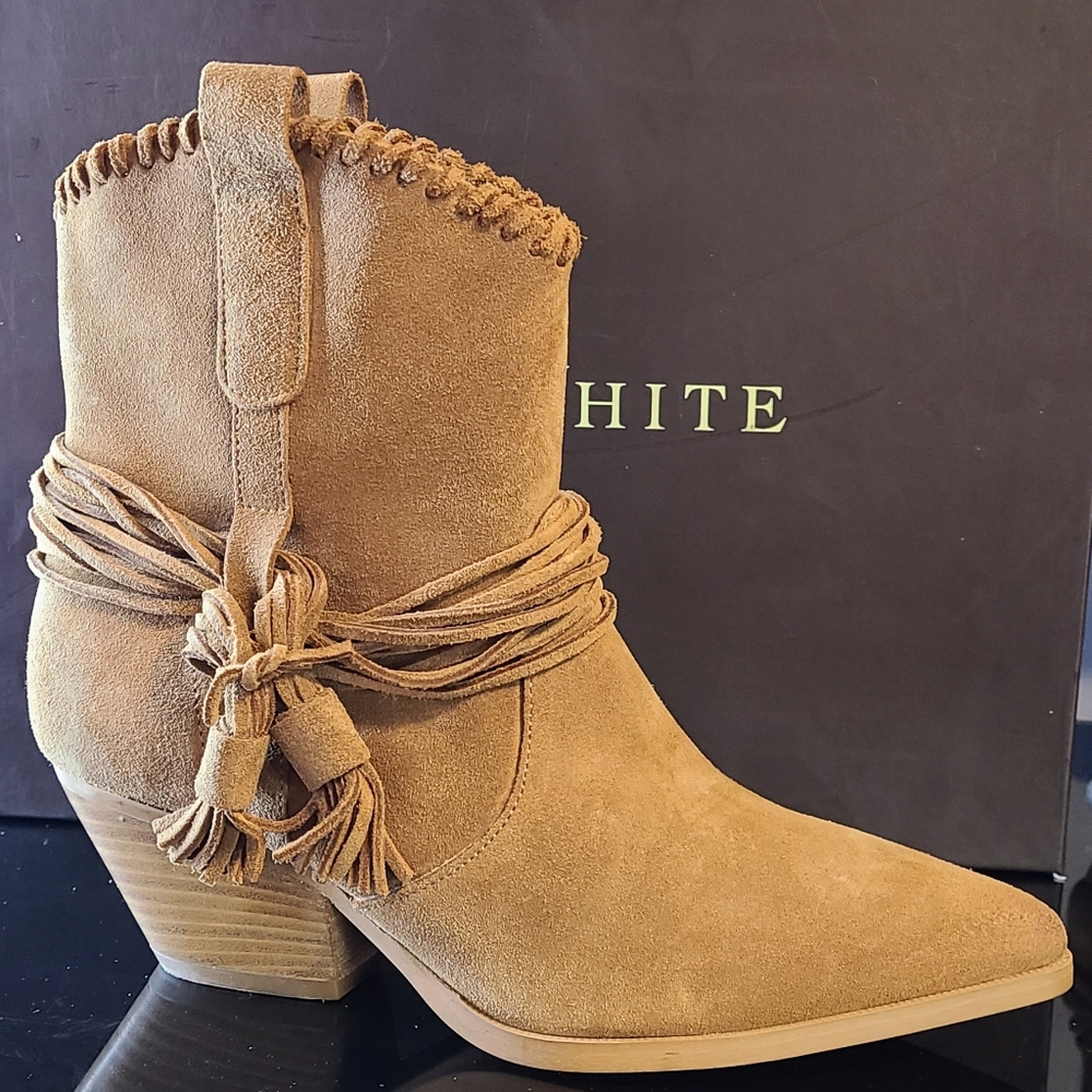 RARE!!!*NEW* Ron White Suede Ankle Boot